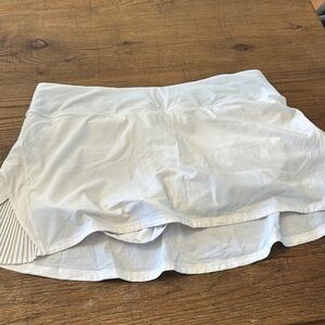 Lululemon Athletica White Skirt